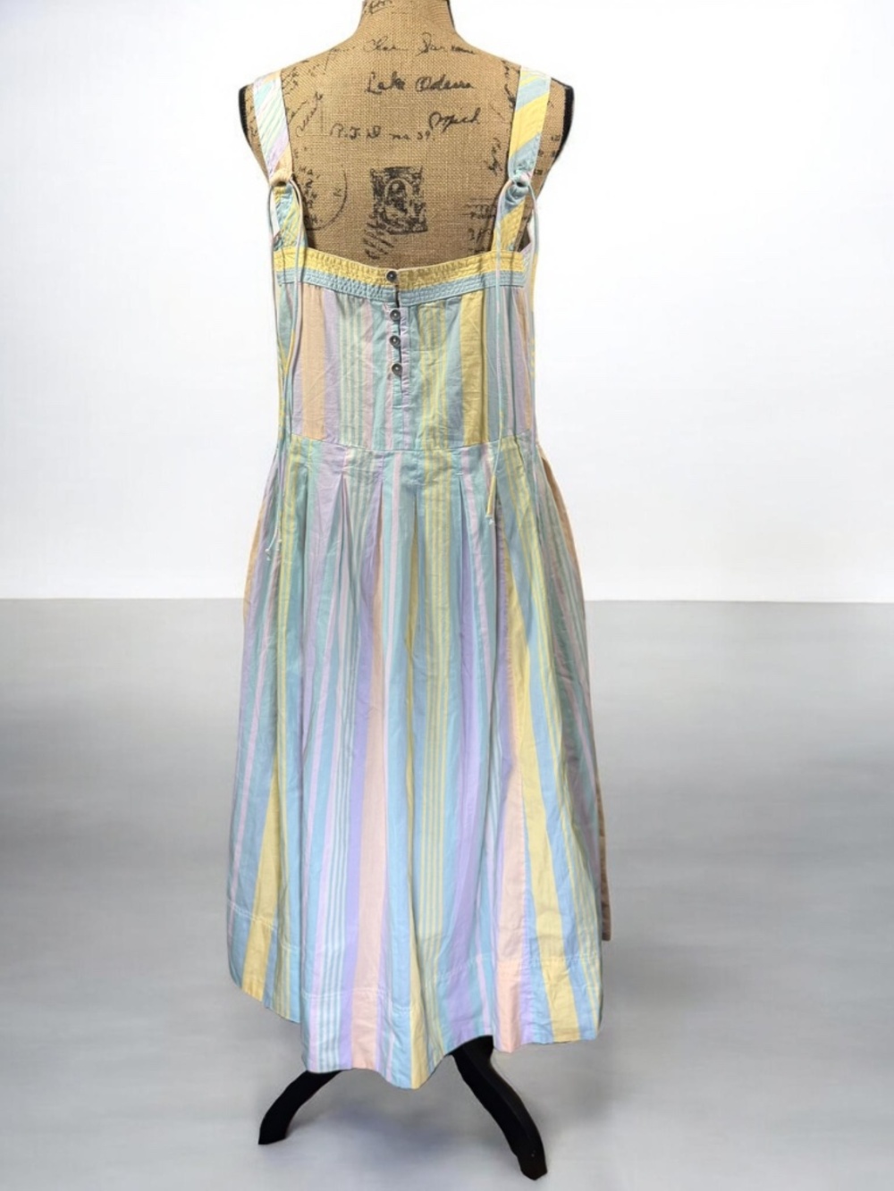 Free People Primavera Striped Midi Dress - Picture 4 of 5